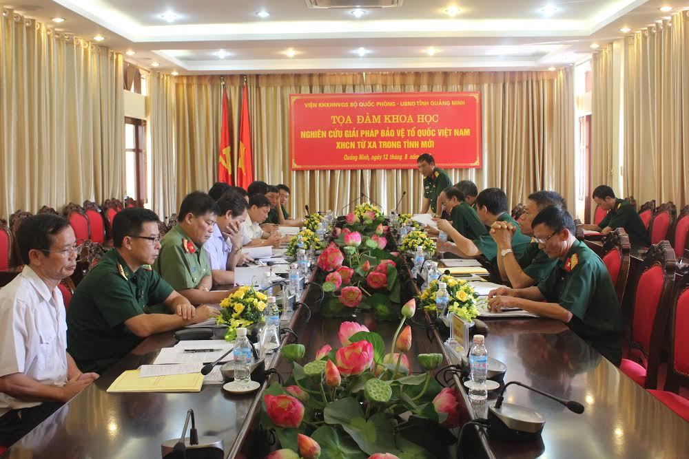 Tọa đàm bảo vệ Tổ quốc Việt Nam XHCN từ xa
