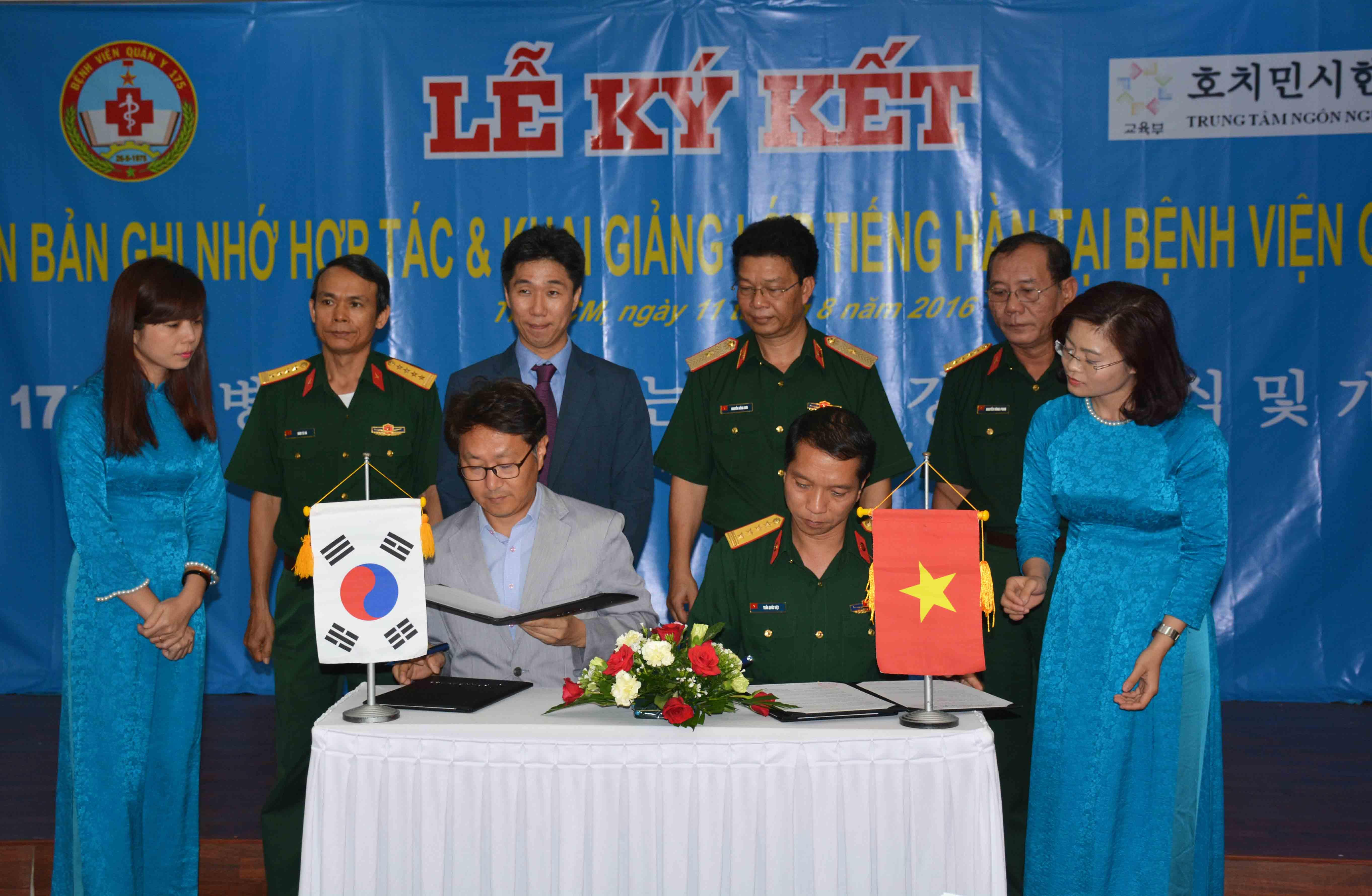 Hàn Quốc hỗ trợ đào tạo tiếng Hàn Quốc cho Bệnh viện Quân y 175
