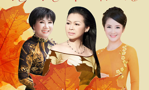 Ba nữ danh ca hội ngộ trong chương trình “Nhớ mùa thu Hà Nội”