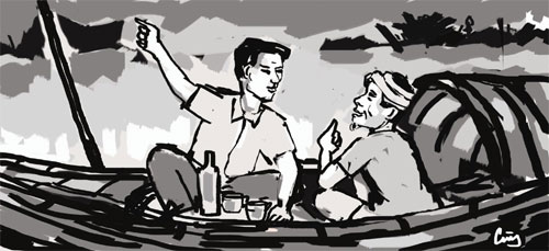 Người thủ từ Đền Lăng
