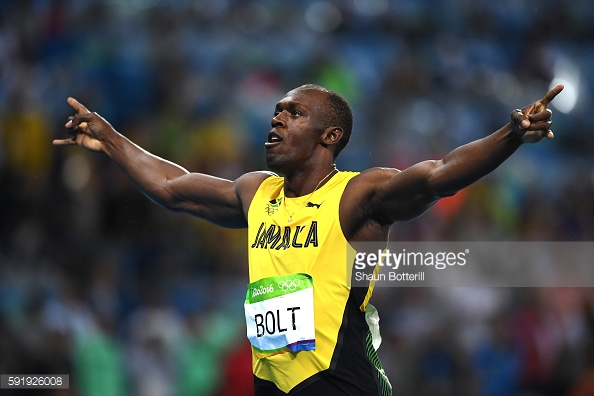 VĐV Jamaica Usain Bolt giành HCV thứ hai tại Olympic 2016