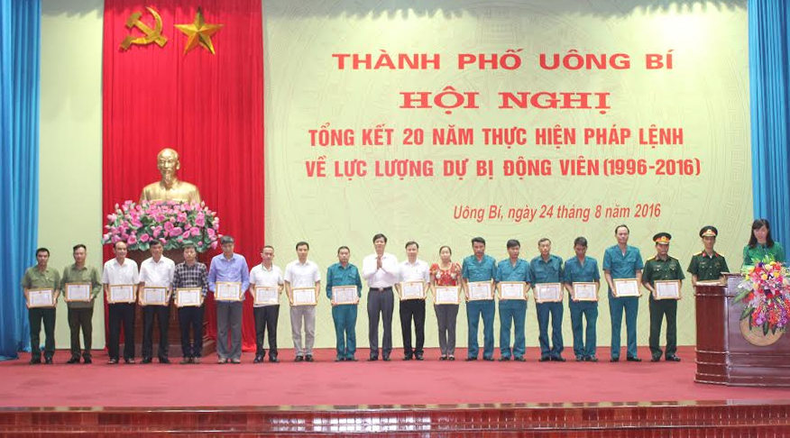 Tổng kết 20 năm thực hiện Pháp lệnh về lực lượng dự bị động viên
