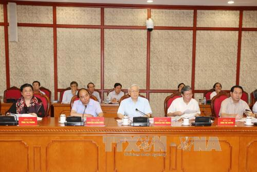 Bộ Chính trị, Ban Bí thư học tập chuyên đề