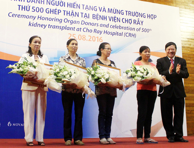 Bệnh viện Chợ Rẫy vinh danh người hiến tạng và kỷ niệm ca ghép thận thứ 500