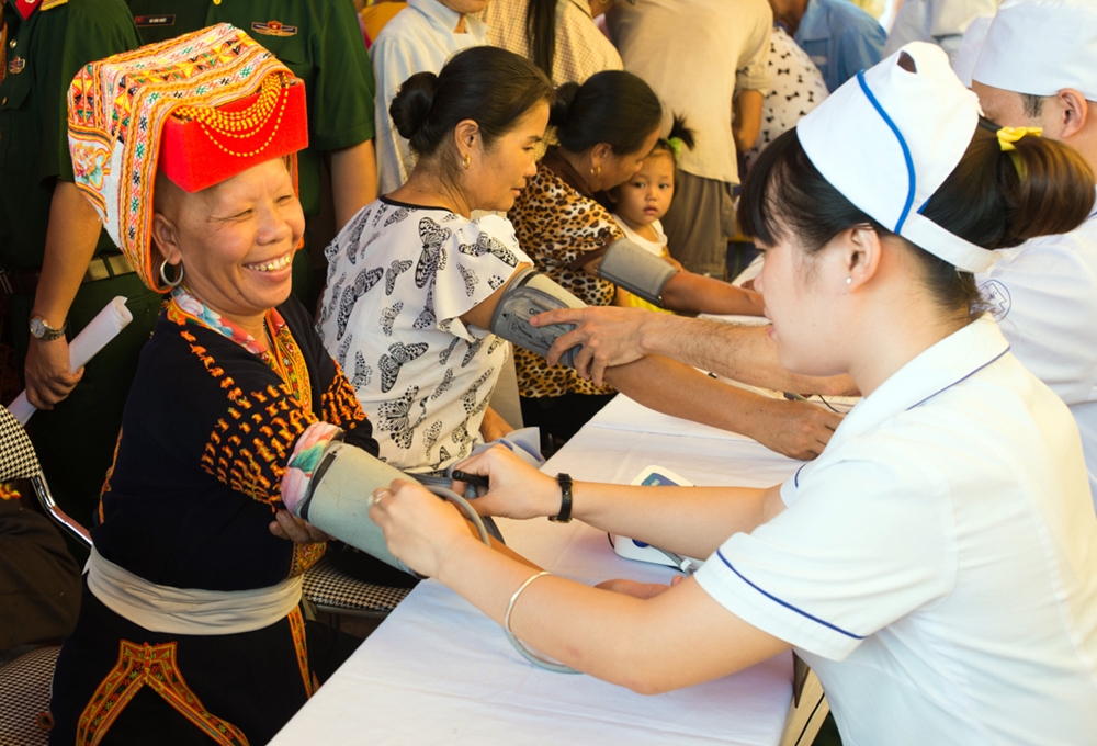 Là một xã nghèo của tỉnh Lạng Sơn được hưởng các chính sách Chính phủ, đồng bào xã Thái Bình đều có thẻ bảo hiểm y tế, song họ ít sử dụng vì nhận thức, đường sá, phương tiện khó khăn nên họ chưa hình thành thói quen tốt trong khám, điều trị.