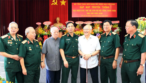 Bộ Tổng tham mưu Quân đội nhân dân Việt Nam gặp mặt truyền thống các thế hệ cán bộ
