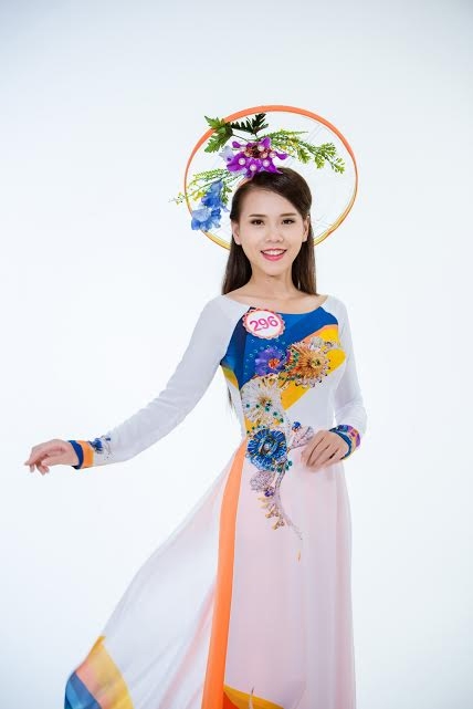 Ra mắt bộ ảnh chân dung thí sinh Hoa hậu Việt Nam 2016 trong trang phục áo dài
