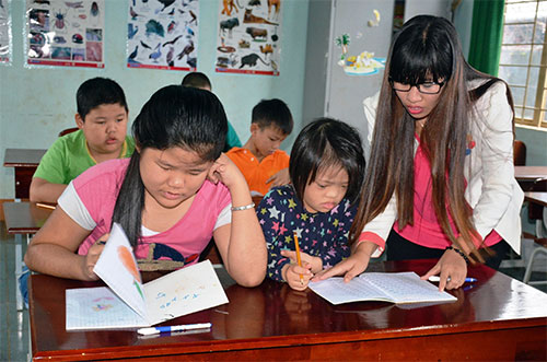 Mái ấm của những trẻ em tật nguyền
