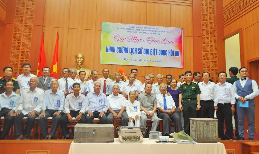 Gặp mặt giao lưu nhân chứng lịch sử Đội Biệt động Hội An

