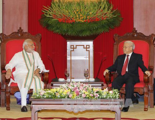 Việt Nam - Ấn Độ trở thành Đối tác chiến lược toàn diện