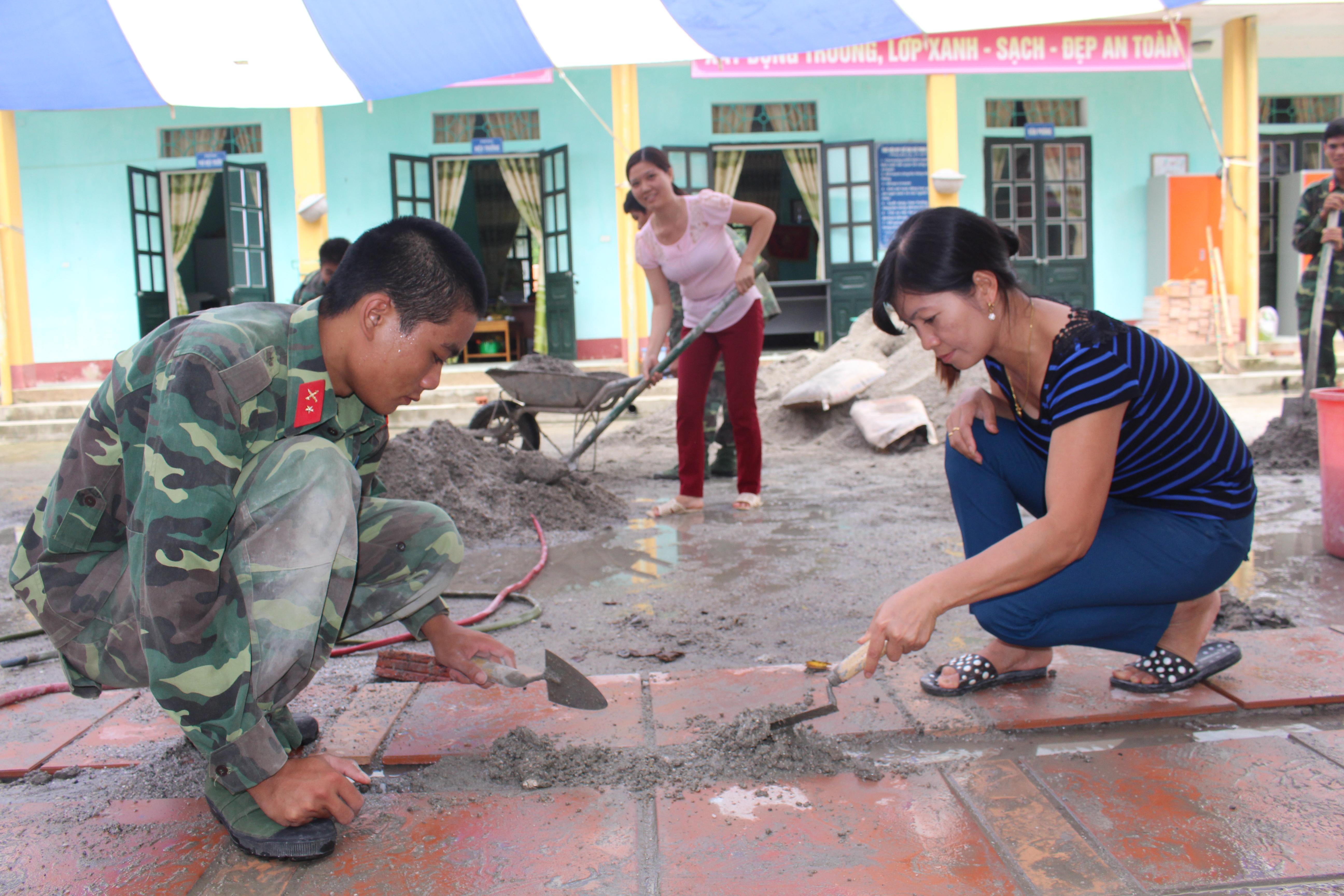 Những ngày quân ngũ ấm tình quân dân