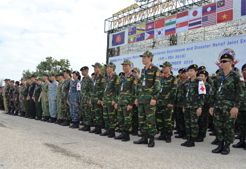 Khai mạc diễn tập hỗ trợ nhân đạo, cứu trợ thảm họa và quân y tại Thái Lan
