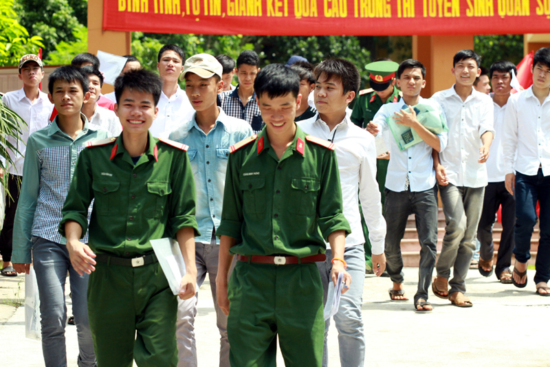 Công bố điểm chuẩn tuyển sinh nguyện vọng bổ sung đợt 1 vào các trường quân đội