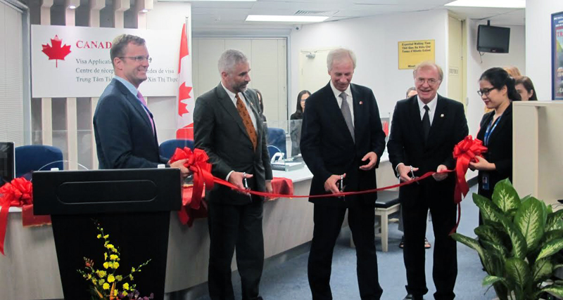 Tổng lãnh sự quán Canada mở văn phòng thị thực nhập cảnh ở TP Hồ Chí Minh