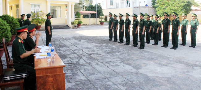 Đoàn công tác Bộ Quốc phòng làm việc với Bộ đội Biên phòng tỉnh Bình Thuận