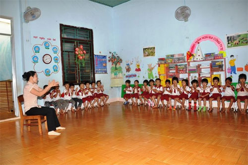 Điểm sáng giáo dục mầm non trên vùng biên
