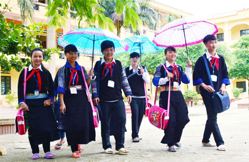 Mỗi ngày đến lớp là một ngày vui
