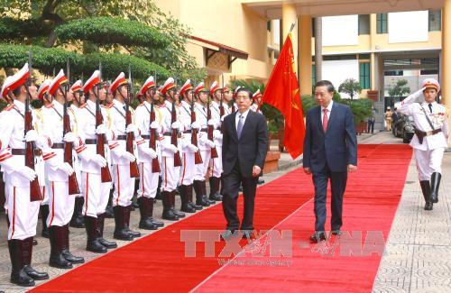 Tăng cường hợp tác giữa Bộ Công an Việt Nam và Bộ Công an Trung Quốc 