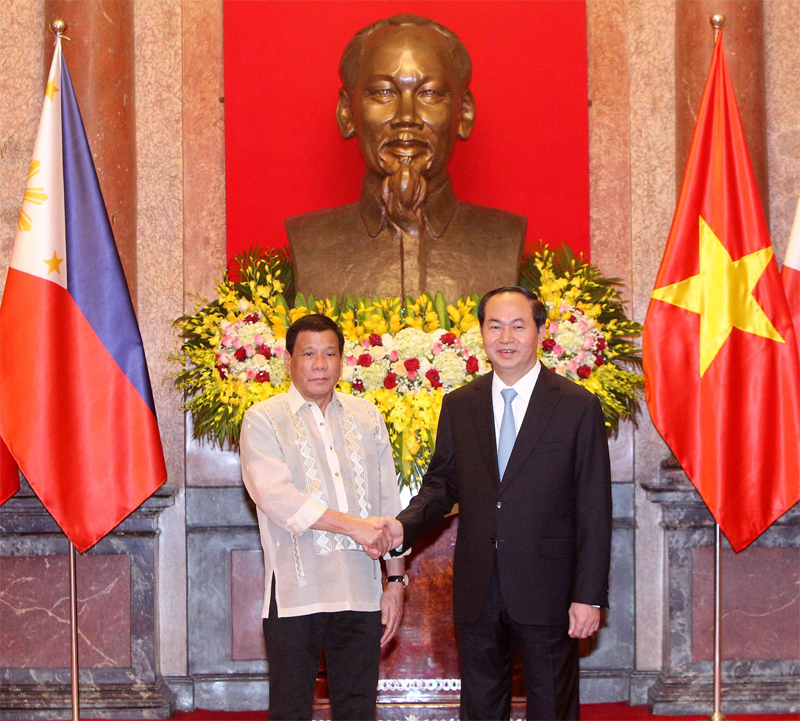 Lãnh đạo nước ta đón, tiếp, hội đàm, hội kiến Tổng thống Phi-líp-pin:  Đưa quan hệ Đối tác chiến lược giữa hai nước đi vào chiều sâu