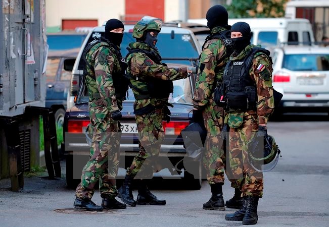 Nga bắt giữ 135 người nước ngoài tình nghi khủng bố

