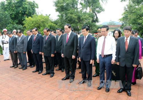 Tổ chức trọng thể Lễ kỷ niệm 140 năm Ngày sinh quyền Chủ tịch nước Huỳnh Thúc Kháng