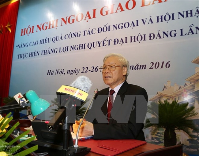 Công tác đối ngoại - Thành tố quan trọng trong xây dựng sức mạnh tổng hợp của đất nước