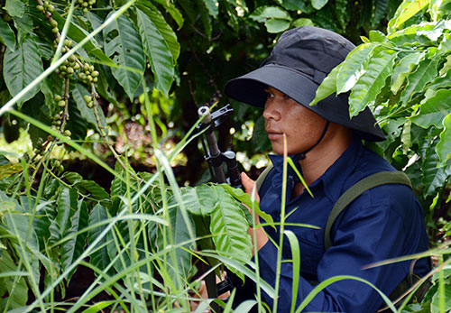 Kẻ địch cảnh giới cơ sở sản xuất đã chiếm đóng.