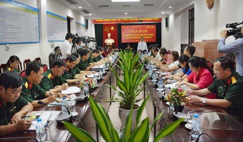 Tọa đàm “Đẩy mạnh học tập và làm theo tư tưởng, đạo đức, phong cách Hồ Chí Minh”