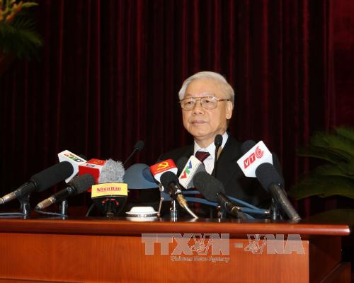 Phát biểu của Tổng Bí thư Nguyễn Phú Trọng bế mạc Hội nghị lần thứ tư Ban Chấp hành Trung ương Đảng khóa XII