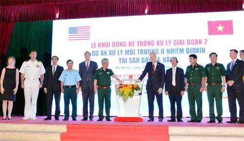 Bắt đầu xử lý ô nhiễm dioxin giai đoạn 2 tại sân bay Đà Nẵng
