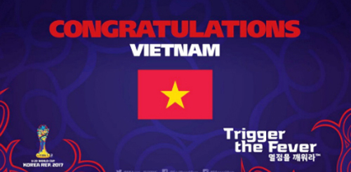 FIFA chúc mừng Việt Nam lần đầu dự U20 World Cup