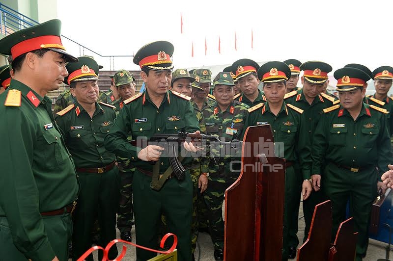 Mô hình bia phục vụ bắn đạn thật của Quân khu 3