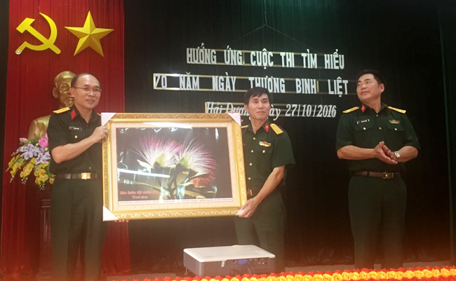 Lữ đoàn Phòng không 214 hưởng ứng Cuộc thi tìm hiểu “70 năm Ngày Thương binh-Liệt sĩ”