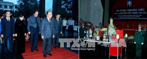Lễ tang nguyên Phó chủ tịch Hội đồng Bộ trưởng Nguyễn Văn Chính 