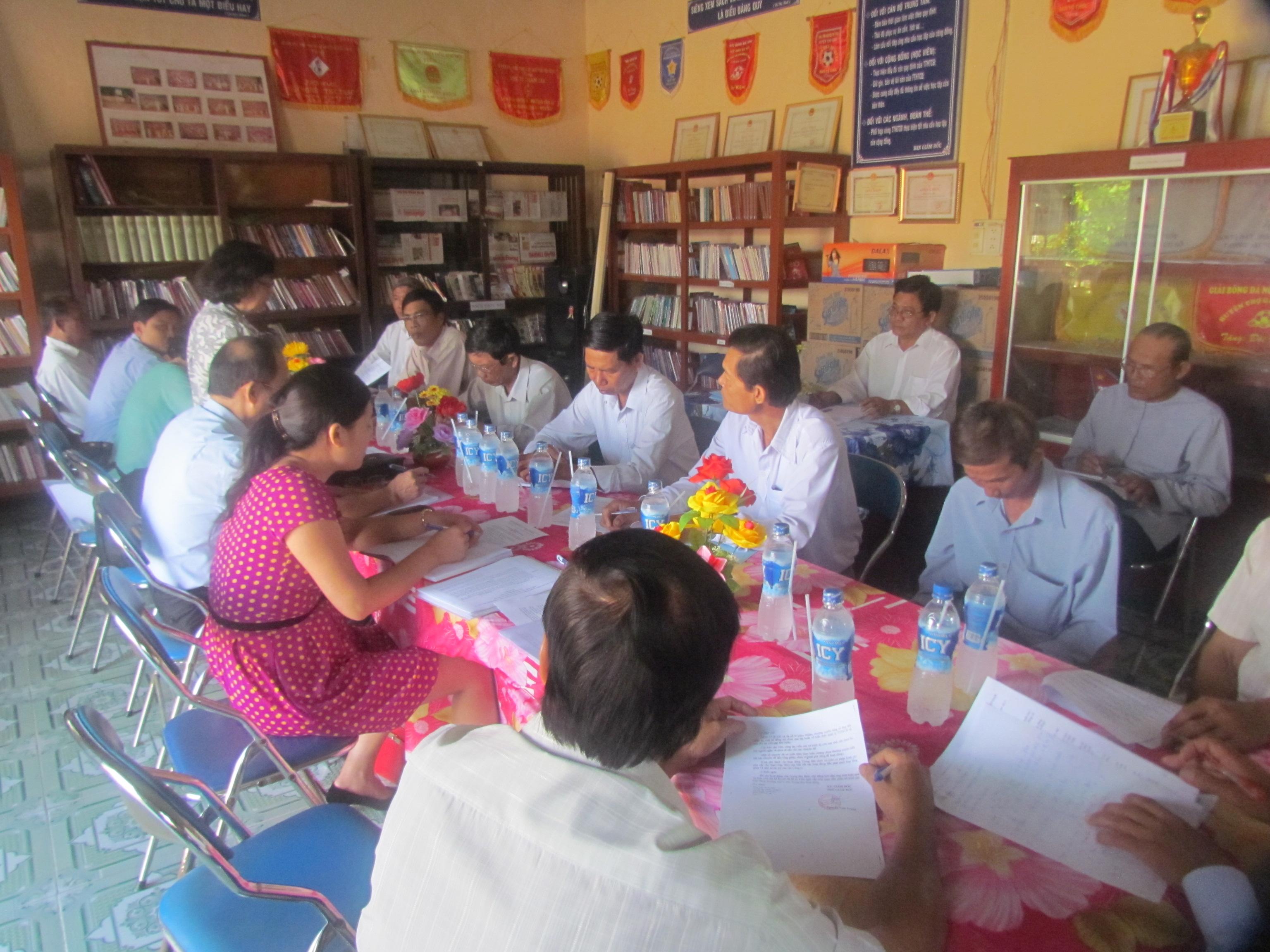 Để trung tâm học tập cộng đồng thực sự là trường học của người dân