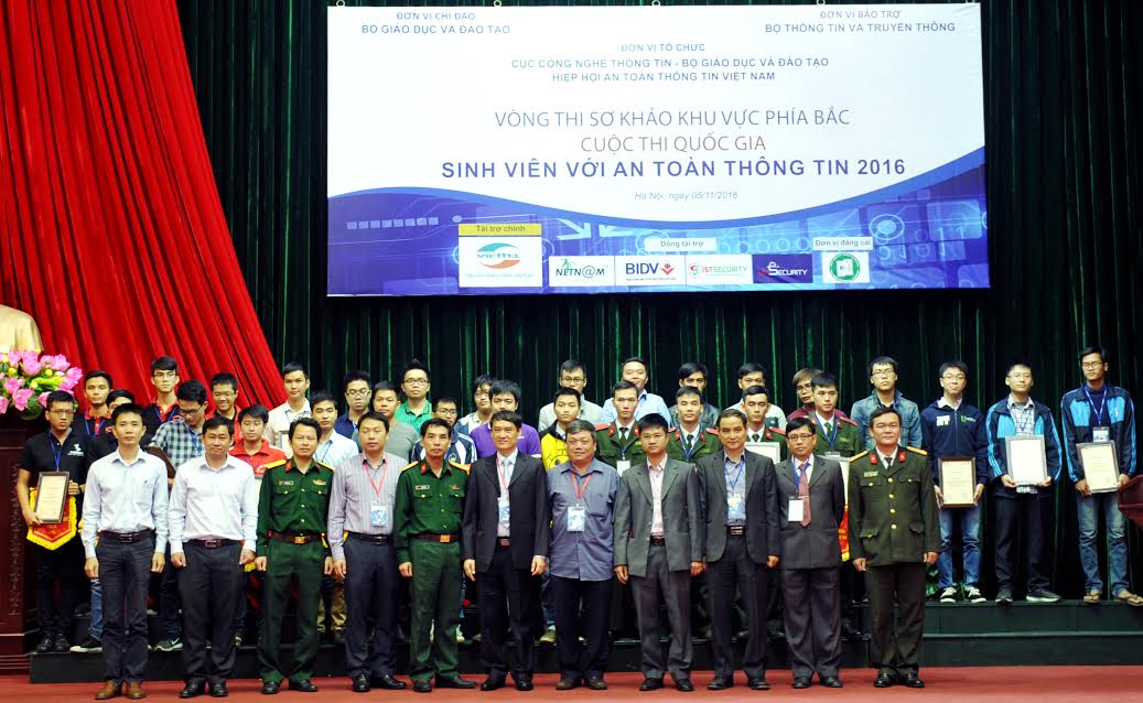 Cuộc thi quốc gia “Sinh viên với An toàn Thông tin (ATTT)” năm 2016 