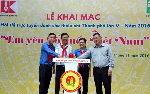 Khai mạc Hội thi “Em yêu Tổ quốc Việt Nam” 
