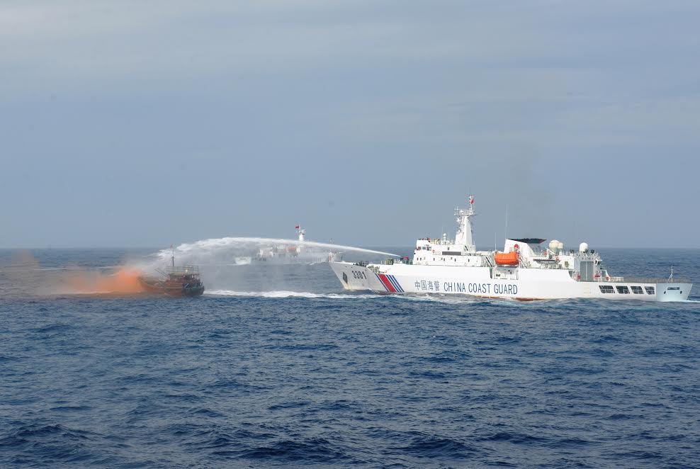 Cảnh sát biển Việt Nam - Trung Quốc kết thúc kiểm tra liên hợp nghề cá Vịnh Bắc Bộ lần thứ 2 năm 2016