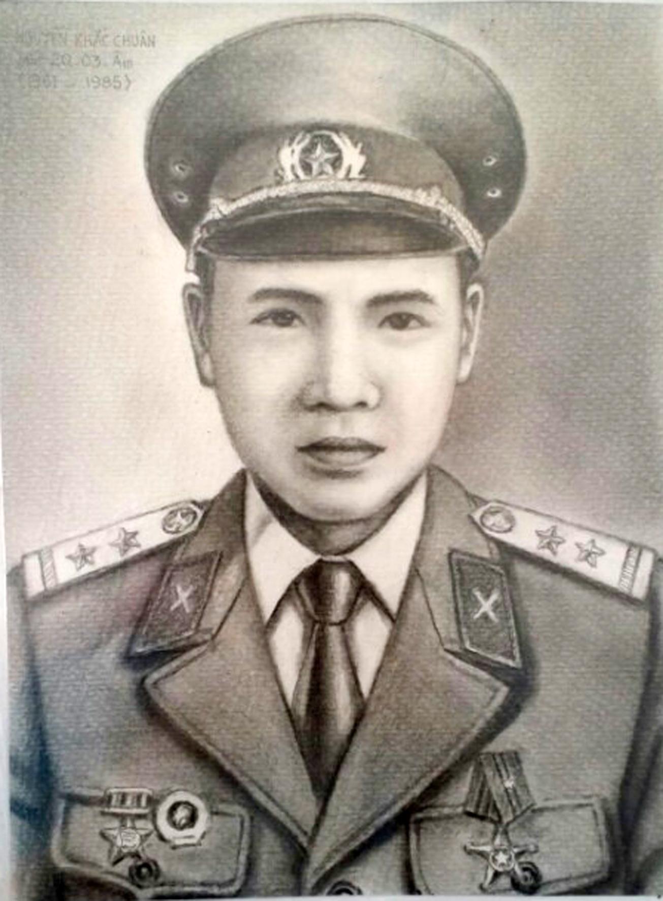 Liệt sĩ Nguyễn Khắc Chuân an táng tại Nghĩa trang Khu 7, tỉnh Puốc-xát, Cam-pu-chia