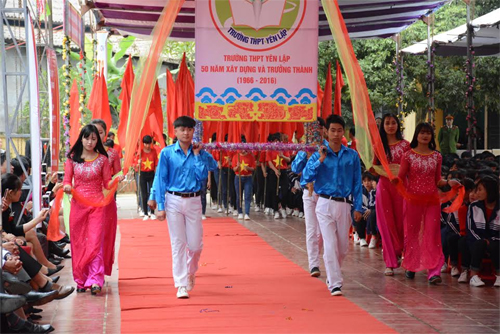 Trường THPT huyện Yên Lập kỷ niệm 50 năm ngày thành lập