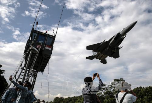 Không quân Singapore diễn tập