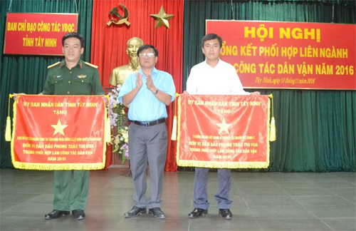 Tây Ninh: Tổng kết phối hợp liên ngành làm công tác dân vận