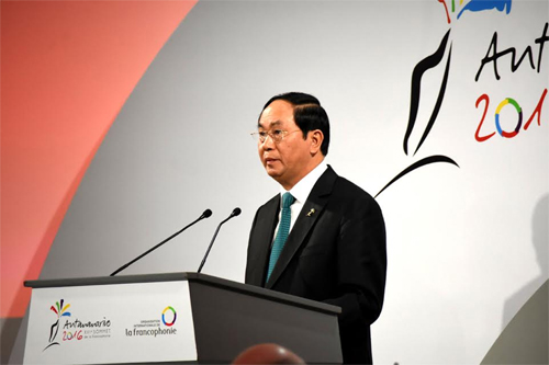 Phát biểu của Chủ tịch nước Trần Đại Quang tại Lễ khai mạc Hội nghị Cấp cao Pháp ngữ lần thứ 16