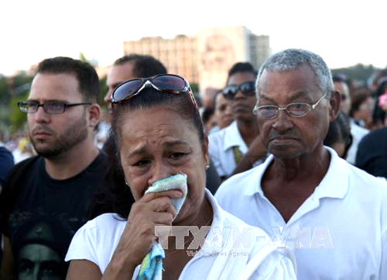 Tuần hành lớn tại Cuba tưởng nhớ lãnh tụ Fidel Castro 
