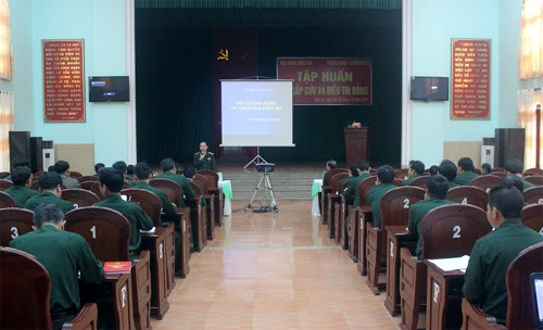 Tập huấn sơ cấp cứu và điều trị bỏng cho 85 cán bộ quân y