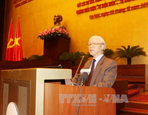 Hội nghị cán bộ toàn quốc quán triệt Nghị quyết Hội nghị Trung ương 4 (khóa XII) về xây dựng, chỉnh đốn Đảng
