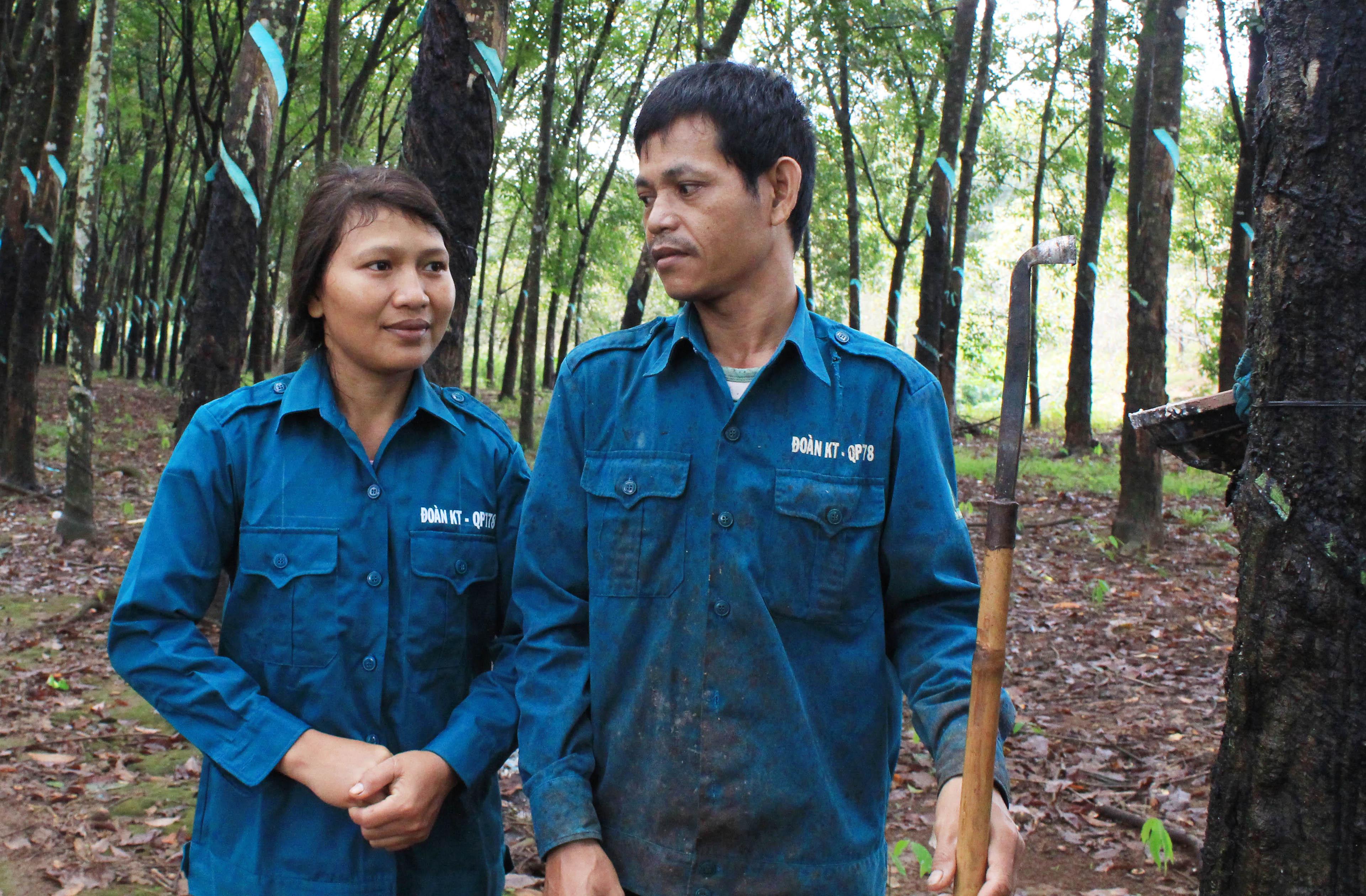 Nhờ đơn vị giúp đỡ, chăm lo