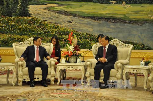 Tăng cường hợp tác giữa hai Ban Tổ chức Trung ương Đảng Việt Nam-Trung Quốc