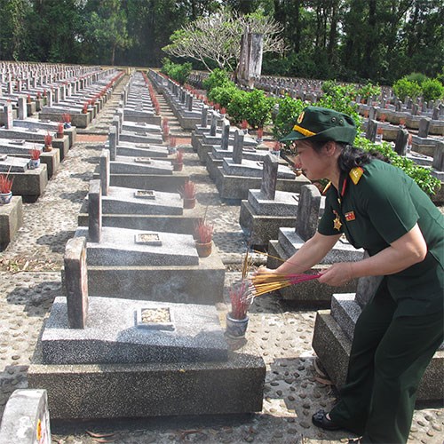 Đề nghị xem xét, khắc phục những sai sót về thông tin liệt sĩ