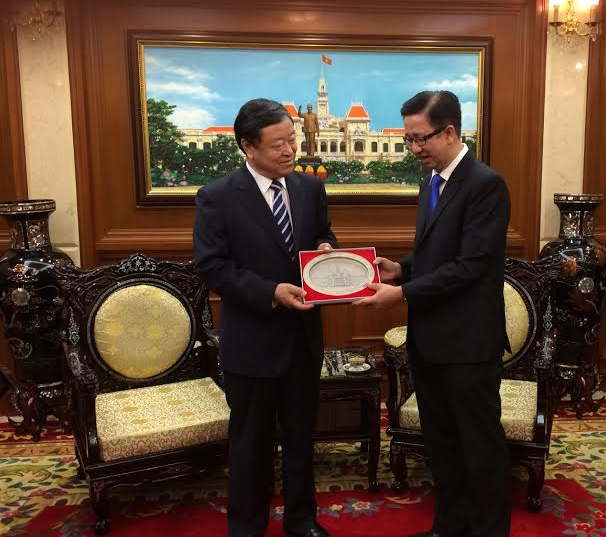 Tăng cường hợp tác giữa TP Hồ Chí Minh và TP Đại Liên (Trung Quốc)
